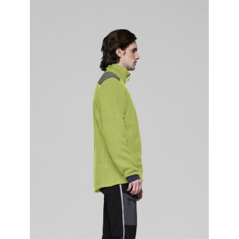 Norrøna trollveggen warm3 Jacket M's Dark Citron/Deep Lichen Green - Bilde 5