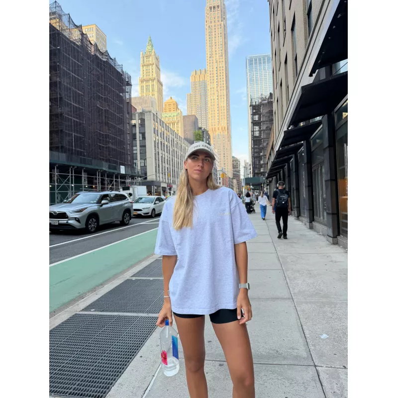 Pre Après Base Tee Grey Melange