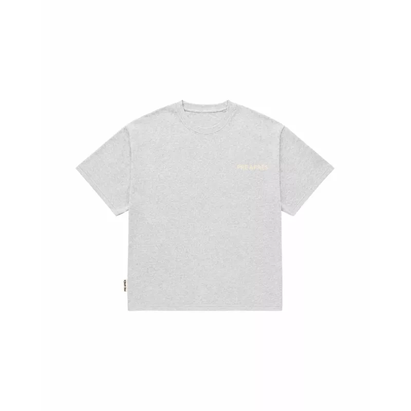 Pre Après Base Tee Grey Melange - Bilde 4