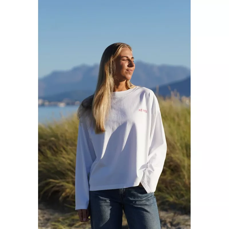 Pre Après Native Long Sleeve White/Cherry - Bilde 4