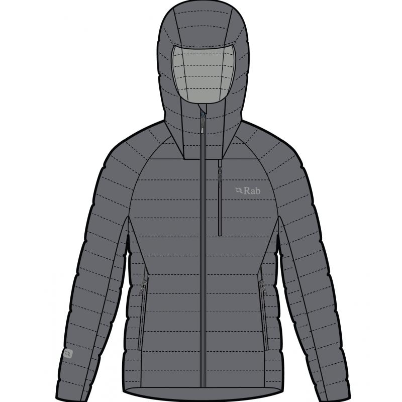 Rab Rab Microlight X Hoody Wmns QDC-13 Platou Sport Bergen 1